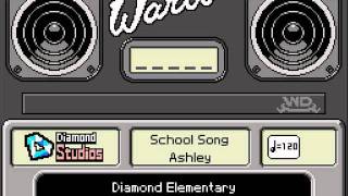 WarioWare DIY Ashleys Records  School Song [upl. by Durrace]