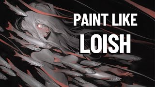 HOW I STUDIED LOISH TO IMPROVE MY ART [upl. by Rollet]