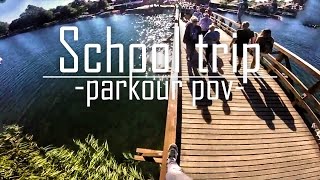 Parkour POV  Lithuania School Trip  GoPro HERO [upl. by Eniruam]