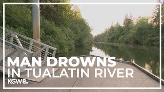 Man drowns in Tualatin River [upl. by Nawed299]