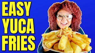 Yuca Fries  Yuca Frita Recipe [upl. by Rutter]