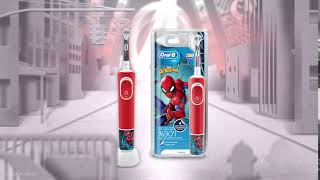 OralB Kids Spiderman şarjlı çocuk diş fırçası [upl. by Eberhart]