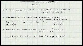 Ejercicio Conservacion de Energia  Movimiento Circular  Mi Profesor de Fisica  Video 045 [upl. by Leinod]