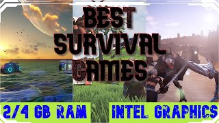 TOP 16 Best PC Survival LOW SPEC PC Games  Best Survival Games [upl. by Arramas420]