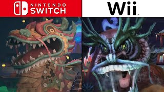 Epic Mickey Rebrushed Gameplay Comparison Switch vs Wii [upl. by Megan]