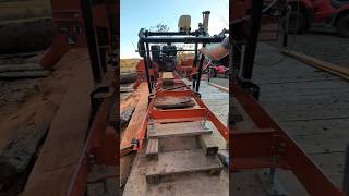 WoodMizer LX50 Super Sawmill woodmizersawmill woodmizer sawinglogs shorts [upl. by Matusow]