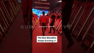 Tanga loa joins the Bloodline wwe wweraw wwesmackdown wwelive wwebacklash thebloodline [upl. by Ramhaj]