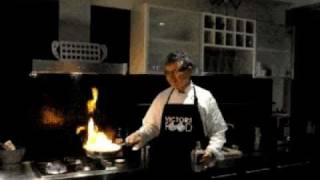 How to Flambe Tequila Flambe Prawns [upl. by Akinajnat]