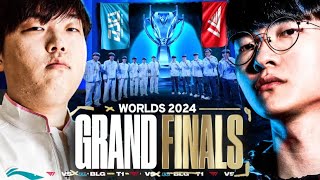 THE WORLDS FINALS  T1 VS BLG  WORLDS 2024  CAEDREL [upl. by Nnyloj]