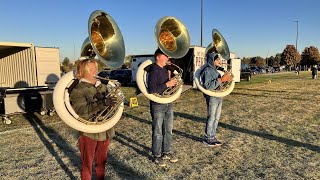 Mt Pleasant Panther Marching Band October 17 Practice [upl. by Aivad129]