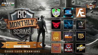 HINDI RC ESPORTS MONTHLY SCRIMS GRAND FINALS A x B  pahadigamer GyanGaming [upl. by Eniluj]