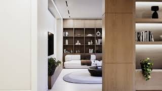 Japandi Apartment [upl. by Reyotal]