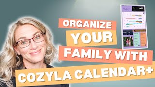 Get Your Family Organized in 5 Minutes with Cozyla Calendar [upl. by Leela]