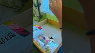 Unboxing Resin Art kit ✨💕 birthdaygift bymyfriendAavya trending artandcraft viralvideo [upl. by Aible]