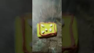 Clay banana biscuit Viral video kitty short [upl. by Otrepur]