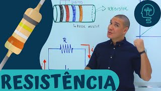 RESISTÊNCIA ELÉTRICA  O que é uma resistência ôhmica ELETRICIDADE  FÍSICA [upl. by Aikyn]