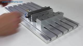 TSlot Plate Tutorial  clamping devices  CNC  clamping chuck [upl. by Summers]