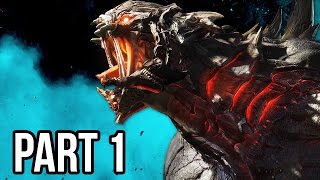 Evolve Gameplay Walkthrough  Part 1  MONSTER DOMINATION XB1PS4PC 1080p HD [upl. by Bender]