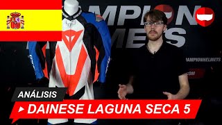 Dainese Laguna Seca 5 Mono de Moto Análisis  ChampionHelmetscom [upl. by Anina103]