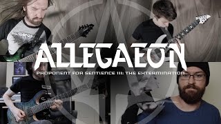 Allegaeon  Proponent For Sentience III  The Extermination OFFICIAL VIDEO [upl. by Tsiuqram484]