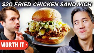 5 Fried Chicken Sandwich Vs 20 Fried Chicken Sandwich [upl. by Lantha]