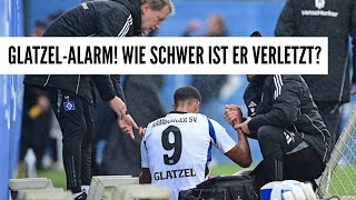 GLATZELALARM BEIM HSV WIE SCHWER IST ER VERLETZT [upl. by Annaiek]