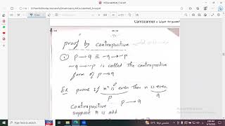 9 indirect proof Discrete mathematics [upl. by Neila]