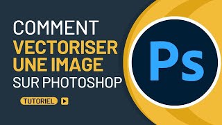 Comment vectoriser une image sur photoshop [upl. by Dorrehs686]