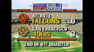 1988 Week 3  Falcons vs 49ers [upl. by Enelie]