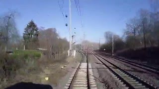 Zugfahrt Neumünster  Kiel Time Lapse [upl. by Hanoy]