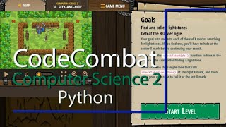 CodeCombat Level 30 Python Computer Science 2 Tutorial with Answers [upl. by Bonnee609]