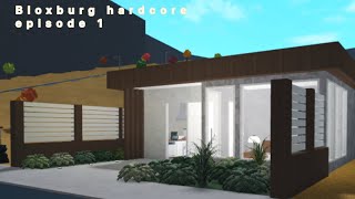 Bloxburg hardcore episode 1  i think it’s the longest episode [upl. by Hurwitz]