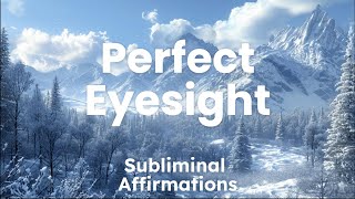 👁️ Achieve 2020 Vision Subliminal Affirmations for Perfect Eyesight [upl. by Rodoeht311]