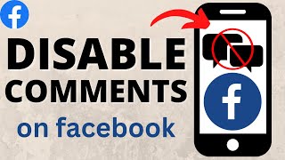 How to Disable Comments on Facebook Post  Turn Off Comments on Facebook Posts [upl. by Ahsinik]