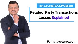 Related Party Transactions Disallowed Losses Explained [upl. by Yraeht413]