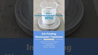 Flocculation as a Treatment Method for Printing Ink Wastewater whatsapp 8613861499902 [upl. by Tiphani]