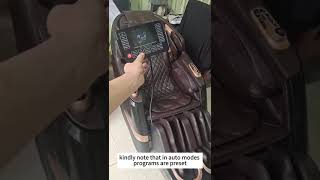 KoziSense Massage Chair Control Panel User Guide Video for A18 A8 massagechair massage relaxing [upl. by Enyawad]