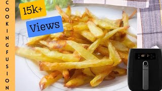 French Fries In Air Fryer  How To Make French Fries In Air Fryer [upl. by Lavotsirc290]