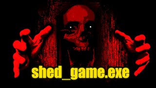 This HORROR GAME TRAPS You In a SHED While Something Hunts You [upl. by Olumor684]