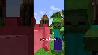 ¿CIELO O INFIERNO PARA EL PERRO UNA TRISTE HISTORIA DE MINECRAFT 🔗 shorts [upl. by Moth40]