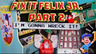 Fix it Felix Jr Arcade Build Part 2 [upl. by Charlot]