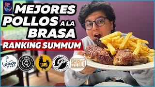 LOS MEJORES POLLO A LA BRASA DEL PERÚ RANKING SUMMUM  Ariana Bolo Arce [upl. by Ainola]