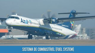 ATR 72600 Fuel System Sistema de Combustìvel [upl. by Waters]