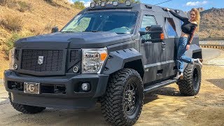 The 250000 USSV Rhino Is The Most INSANE Truck You Can Buy From A Dealership [upl. by Enyalaj]