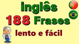 ✅ 188 lentas frases em inglês Aprenda Inglês para iniciantes dormindo [upl. by Kelsi]