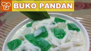 How to Make Buko Pandan Salad  Pinoy Easy Recipes [upl. by Einnoc]