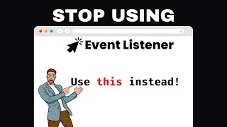 Stop Using Event Listeners Discover MutationObserver in JavaScript [upl. by Eudoxia]