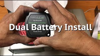 Dual Battery Isolator Install Step by step [upl. by Luy]