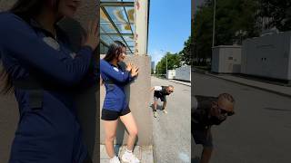 Money Heist vs Police 112 moneyheist parkour police escape shorts hctofficial [upl. by Biegel349]