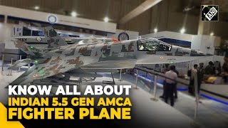 Indian 55 gen AMCA fighter plane prototype to be ready in next four years [upl. by Buzzell]